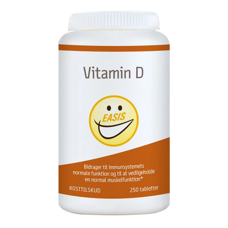EASIS Kosttilskud (250stk) - Vitamin D