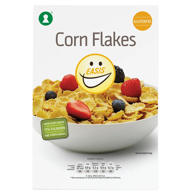EASIS Morgenmad (375g) - Corn flakes
