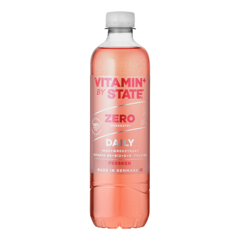 STATE Zero Vitamin - Fersken (500ml)