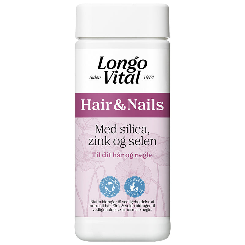 Longo Vital Hair & Nails (180 stk)