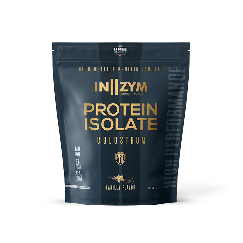 IN2ZYM Protein Isolate Colostrum - Vanilla (750g)