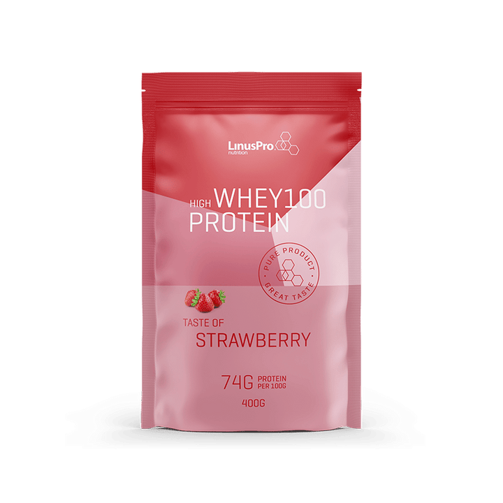 LinusPro Whey 100 - Strawberry (400g)