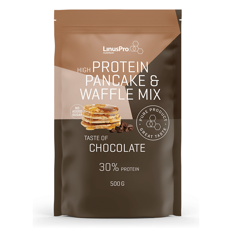 LinusPro Protein Pancake & Waffle Mix - Chocolate (500g)