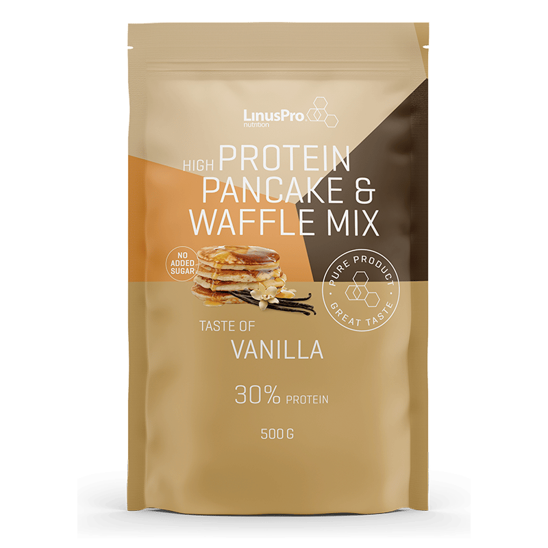 LinusPro Protein Pancake & Waffle Mix - Vanilla (500g)