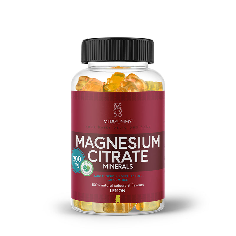 VitaYummy Magnesium Citrate (60 stk) - Lemon