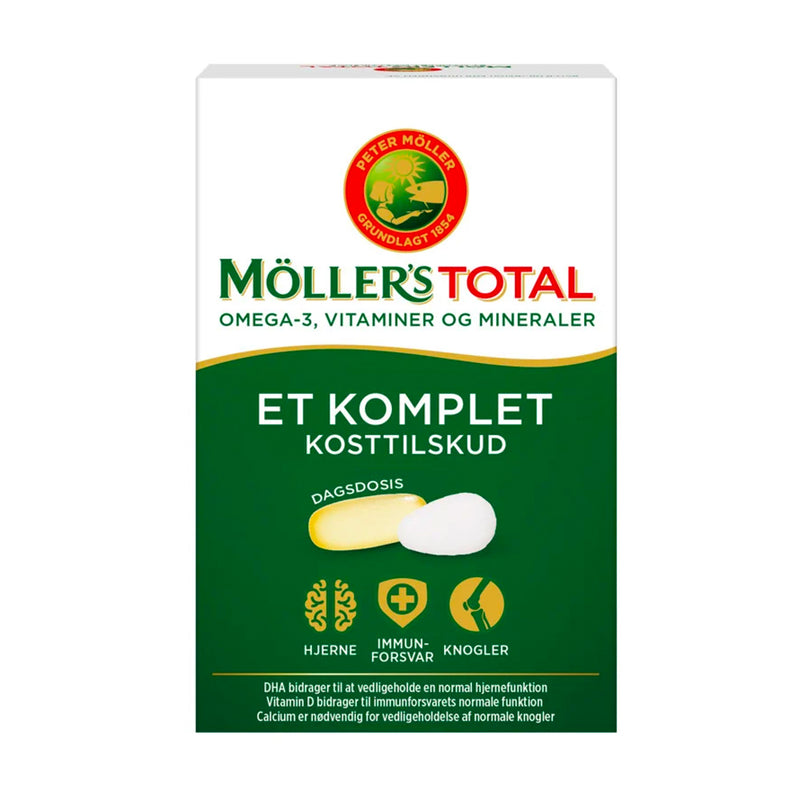 Møllers Tran Total + Omega (56 stk)