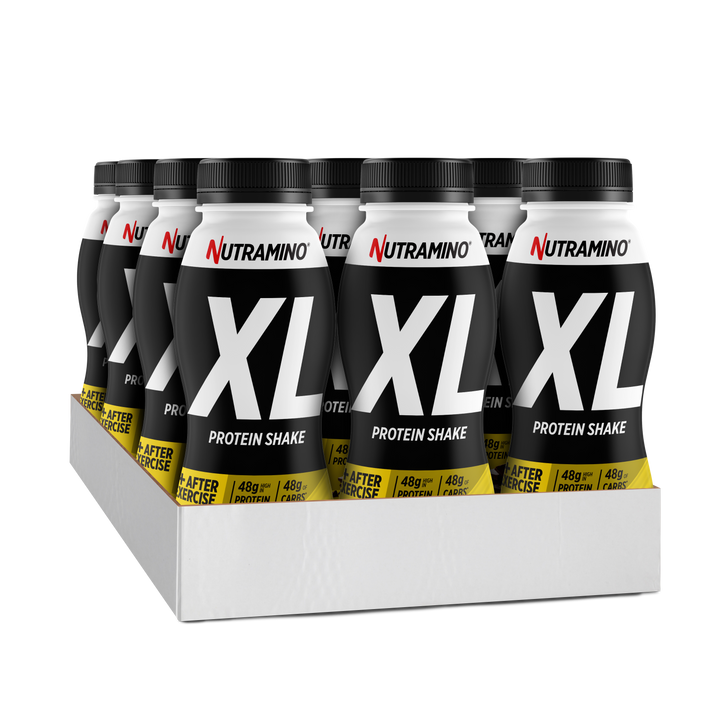 Nutramino XL Protein Shake - Chocolate & Banana (12x 475ml)