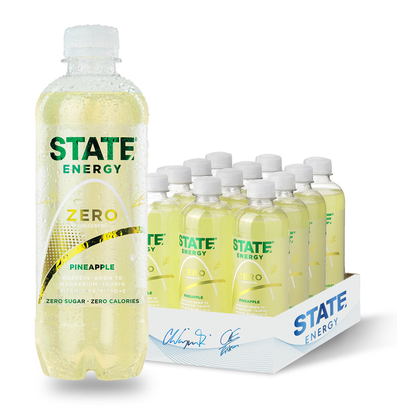 STATE Energy - Pineapple Zero (12x 400ml)