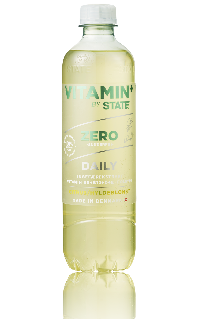 STATE Zero Vitamin - Citrus/Hyldeblomst (500ml)