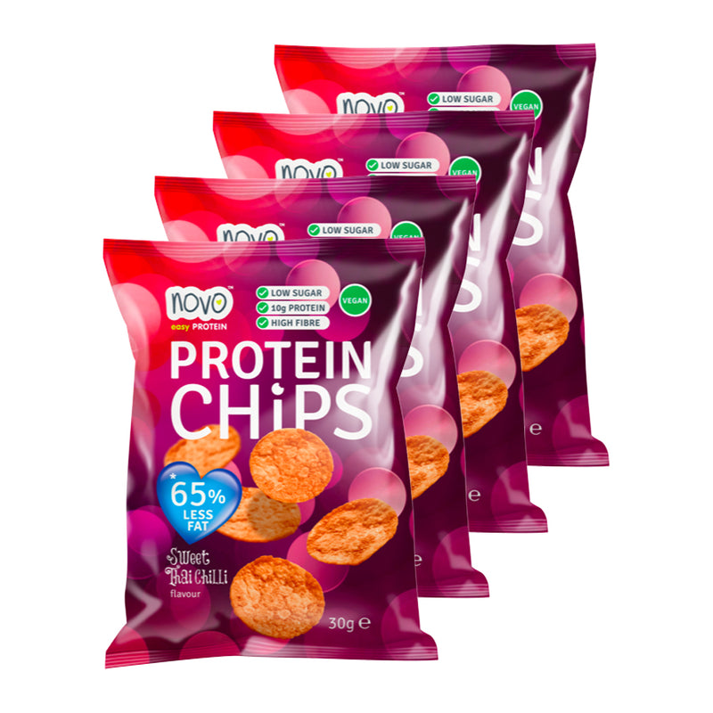 Novo Nutrition Protein Chips Sweet Thai Chili (6x30g)