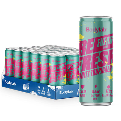 Bodylab Refresh Energy (24x 330ml) - Fruity Tropical