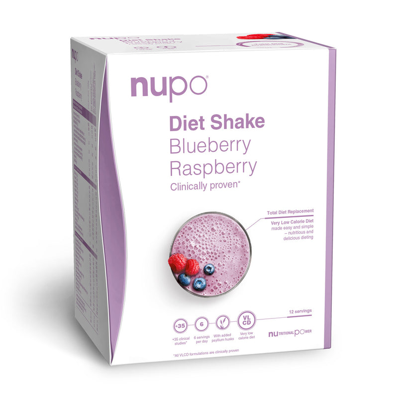 Nupo Diet Shake (384g) - Blueberry Raspberry