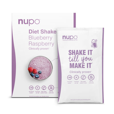 Nupo Diet Shake (384g) - Blueberry Raspberry