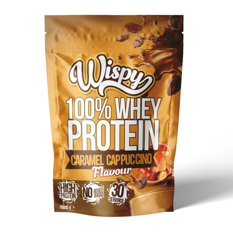Wispy Whey 100 (1 kg) - Caramel Cappuccino
