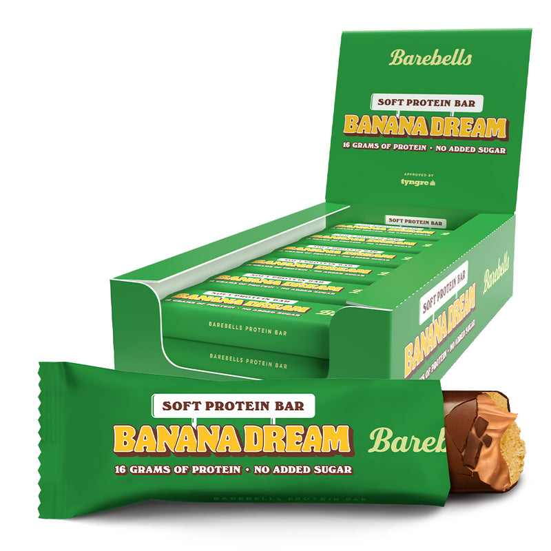 Barebells Soft Protein Bar - Banana Dream (12x 55g)