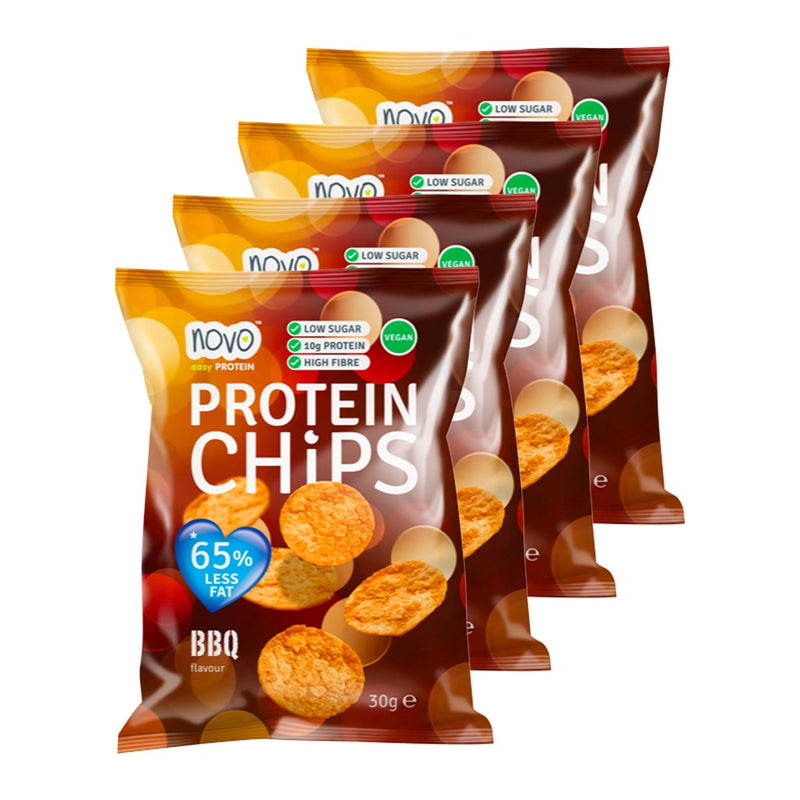 Novo Nutrition Protein Chips BBQ (6x30g)