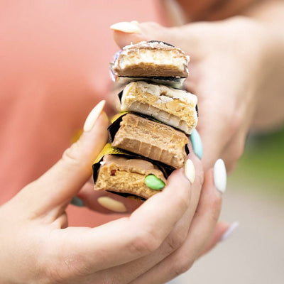 Snickers, Mars, M&M's & Bounty Protein Bar - Bland Selv (10 stk)