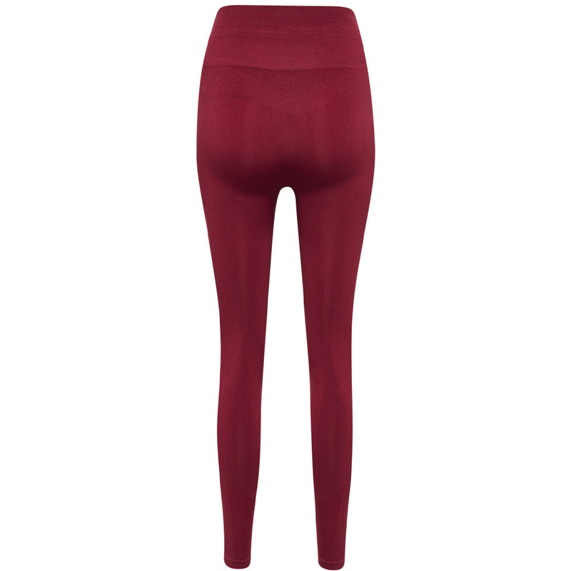 Hummel TIF Seamless High Waist Tights – Cabernet