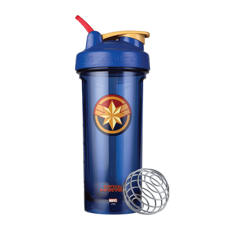 Blender Bottle Pro28 Marvel® - Captain Marvel - MuscleHouse.dk