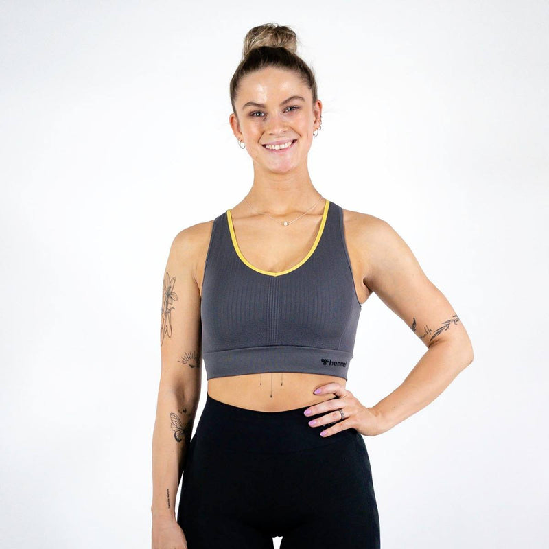 Hummel CEMENT Seamless Sports Top - Magnet