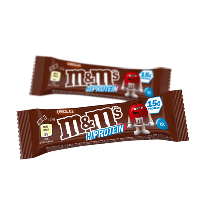 M&M's Hi Protein Bar Chocolate (51g) - MuscleHouse.dk