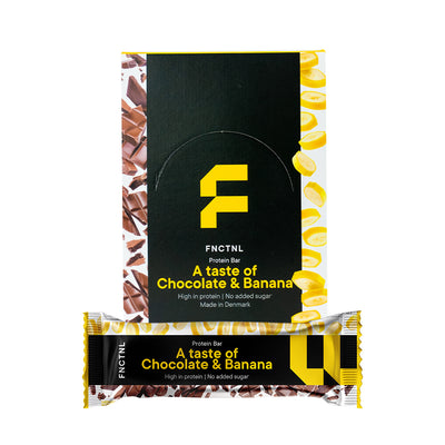 Functional Nutrition Protein Bar - Chocolate & Banana (12x 55g)