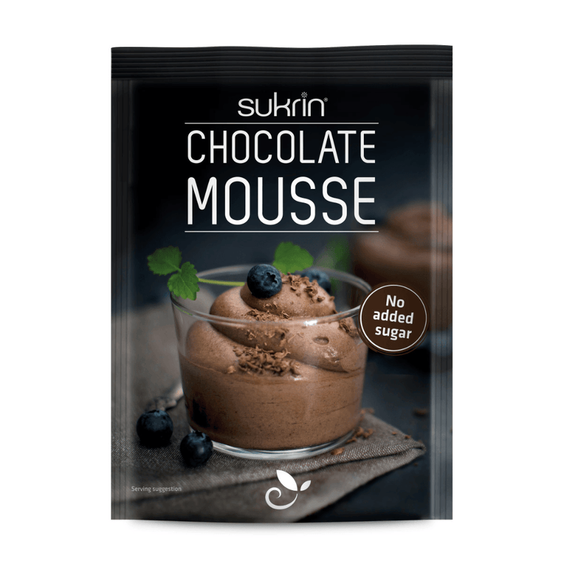 Sukrin Chokolademousse g – Chokolademousse her!