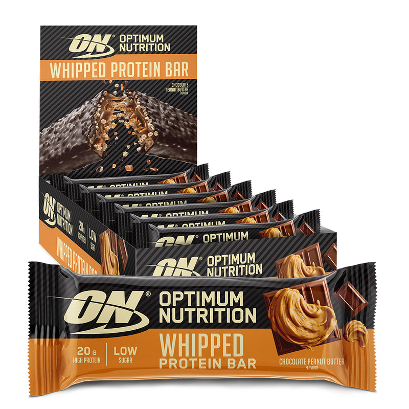 Optimum Nutrition Whipped Protein Bar - Chocolate Peanut Butter (10x62g)
