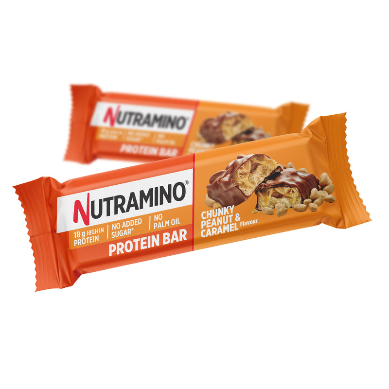 Nutramino Protein Bar - Chunky Peanut & Caramel (55g)