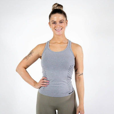 Hummel CI Seamless Top – Grey Melange