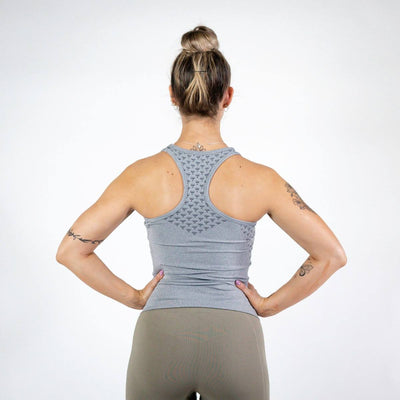 Hummel CI Seamless Top – Grey Melange