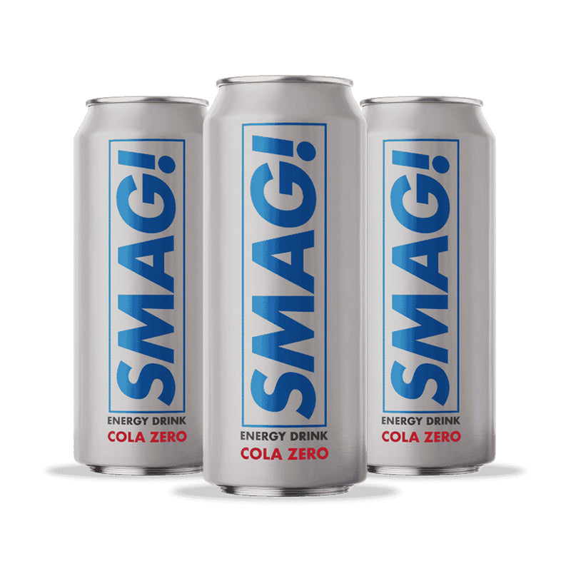 SMAG! Energy Drink - Cola Zero (24x 500 ml)