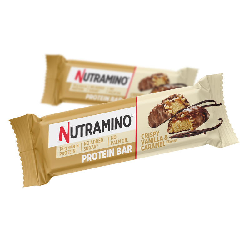 Nutramino Protein Bar - Crispy Vanilla & Caramel (55g)