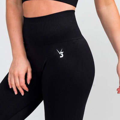 V3 Apparel Curve Seamless Leggings - Black