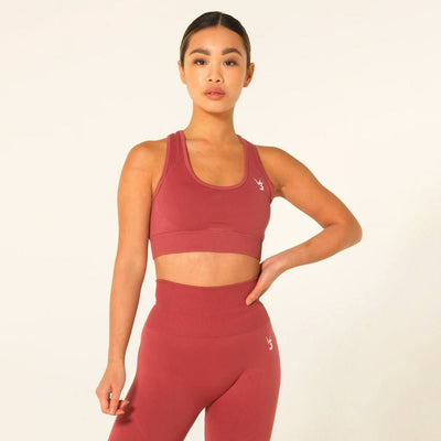 V3 Apparel Curve Seamless Sports Bra - Rose