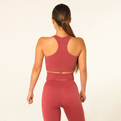 V3 Apparel Curve Seamless Sports Bra - Rose