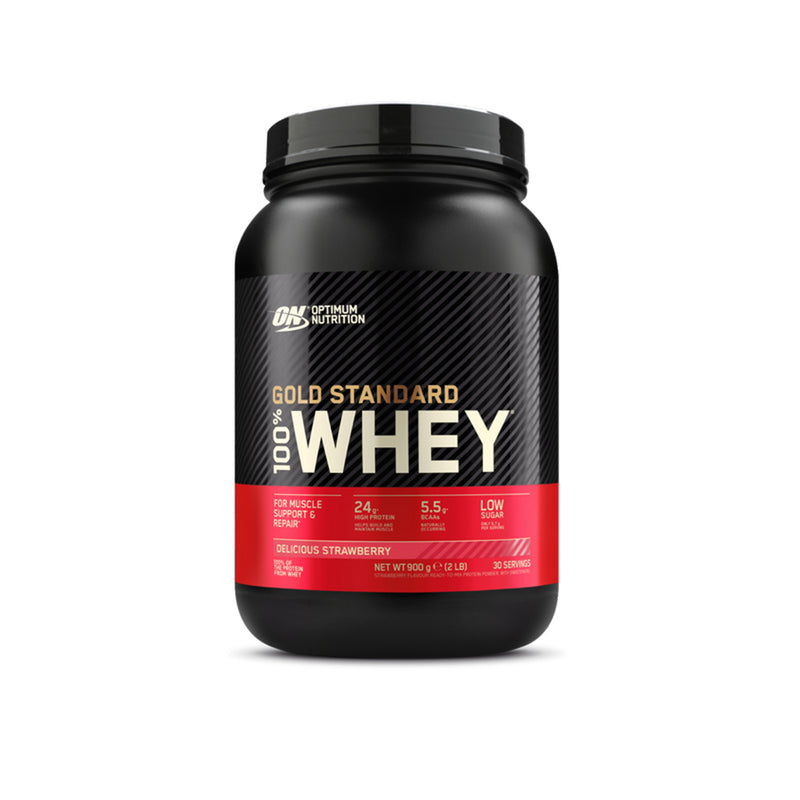 Optimum Nutrition Gold Standard 100% Whey (900 g) - Delicious Strawberry
