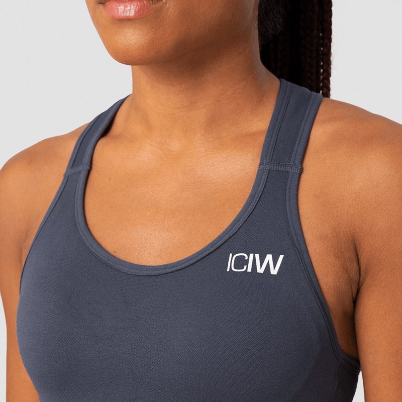 ICANIWILL Divine Seamless Sports Bra Mystic Blue