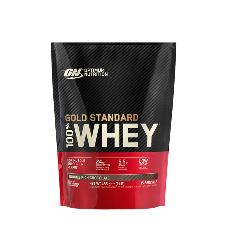 Optimum Nutrition Gold Standard 100% Whey (465 g) - Double Rich Chocolate