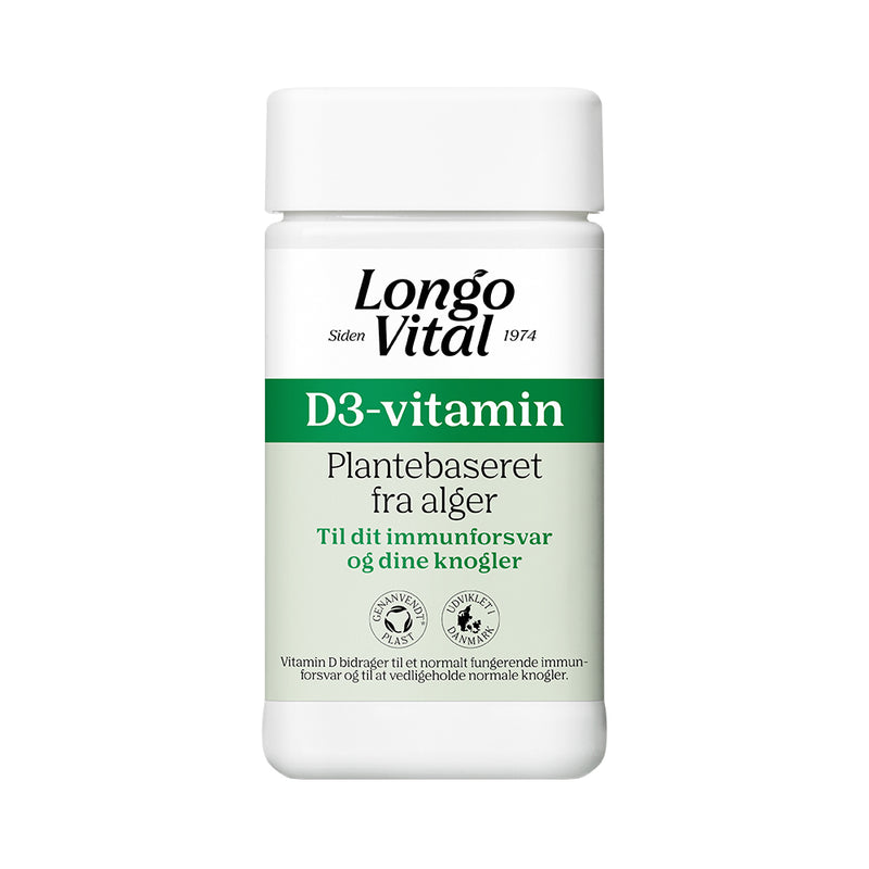 Longo Vital D-Vitamin (180 stk)