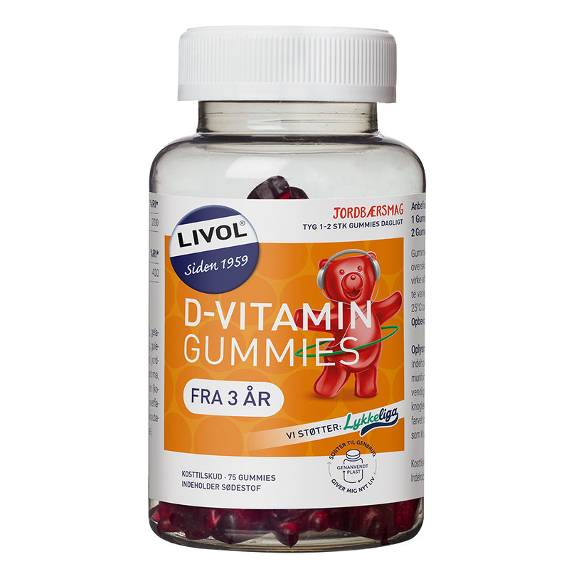 Livol DVitamin Gummies (75 stk)