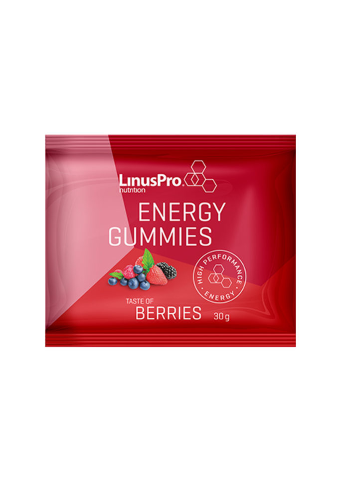 LinusPro Energy Gummies - Berries (30g)