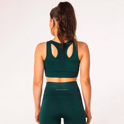 V3 Apparel Elevate Seamless Sports Bra - Emerald