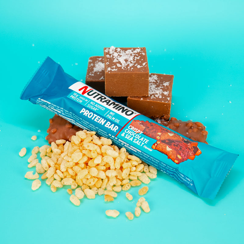 Nutramino Protein Bar - Crispy Chocolate & Sea Salt (55g)