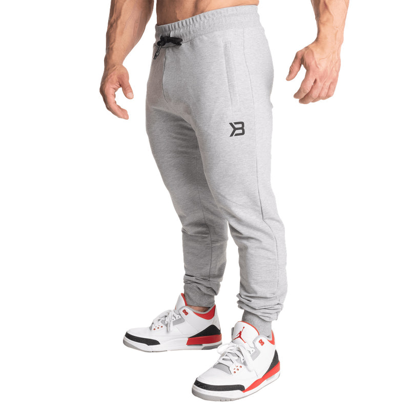 Better Bodies Tapered Joggers V2 Light Grey Melange