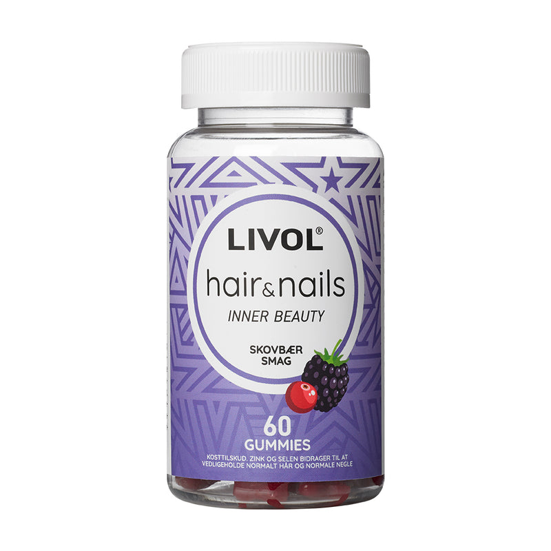 Livol Hair & Nails Gummies (60 stk)