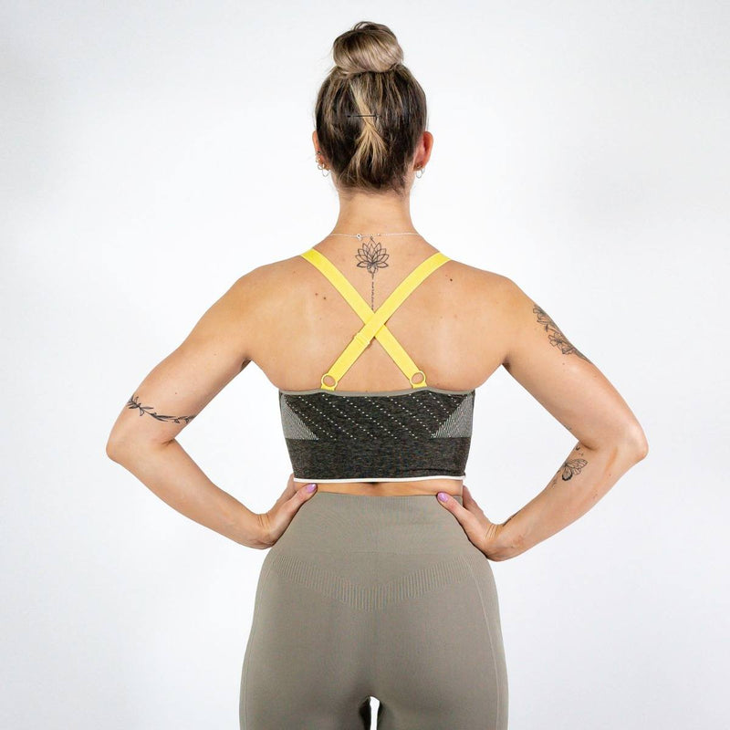 Hummel HANA Seamless Sports Top - Vetiver