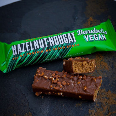 Barebells Vegan Protein Bar - Hazelnut & Nougat (12x 55g)