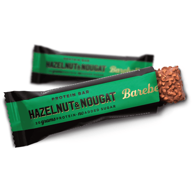 Barebells Protein Bar Hazelnut & Nougat (55g) - Musclehouse.dk