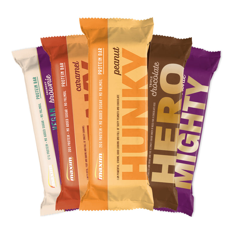 Maxim Protein Bar - Bland Selv (12x 55g)